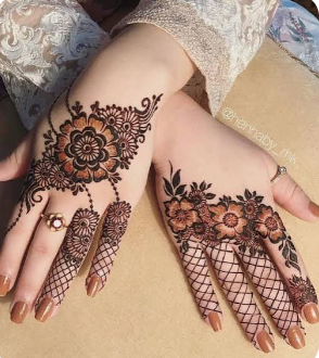 نقش الحناء للعروس